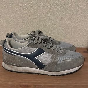 Diadora grey Olympia shoes